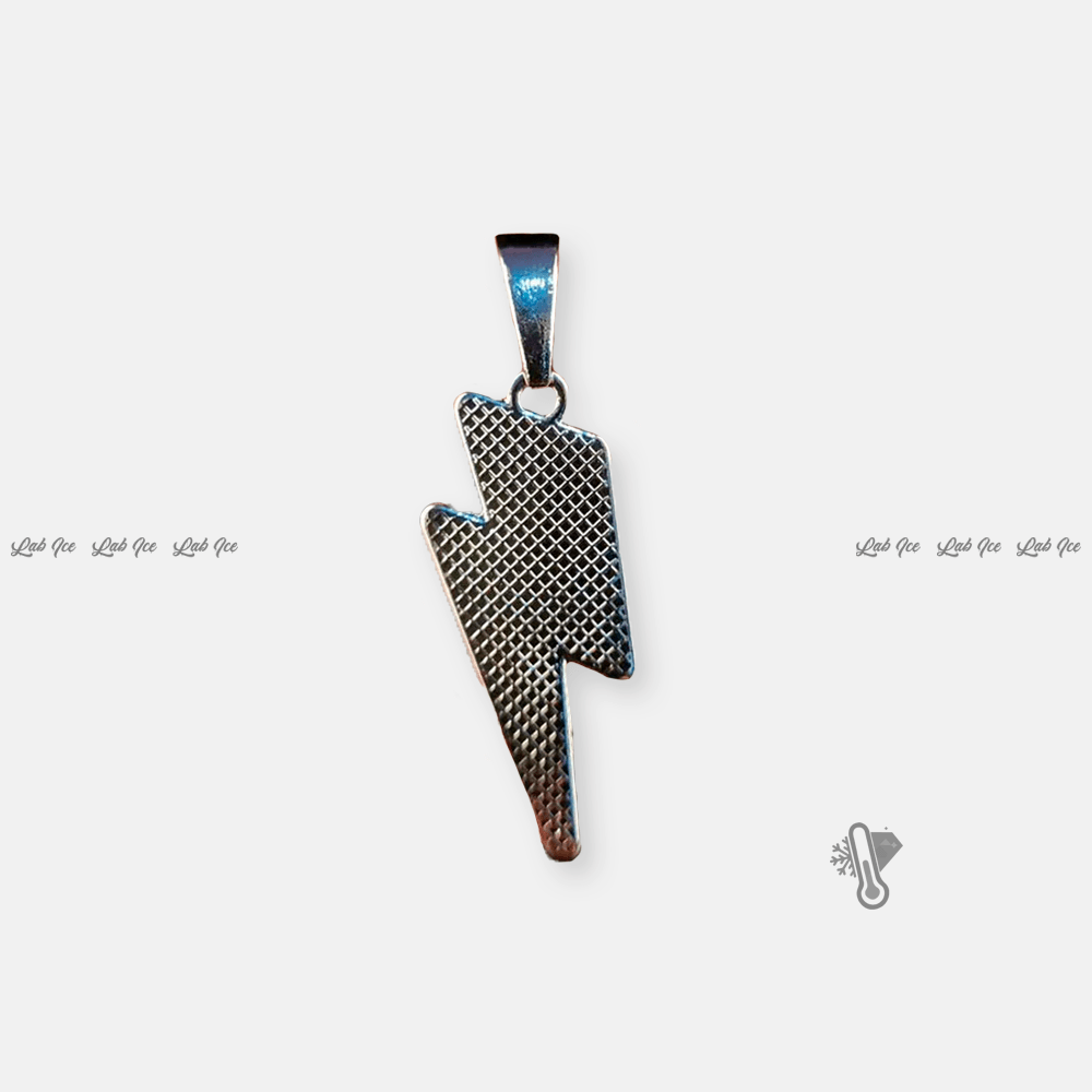 PINGENTE RAIN + CORRENTE ICE ZIRCÔNIA - LAB ICE