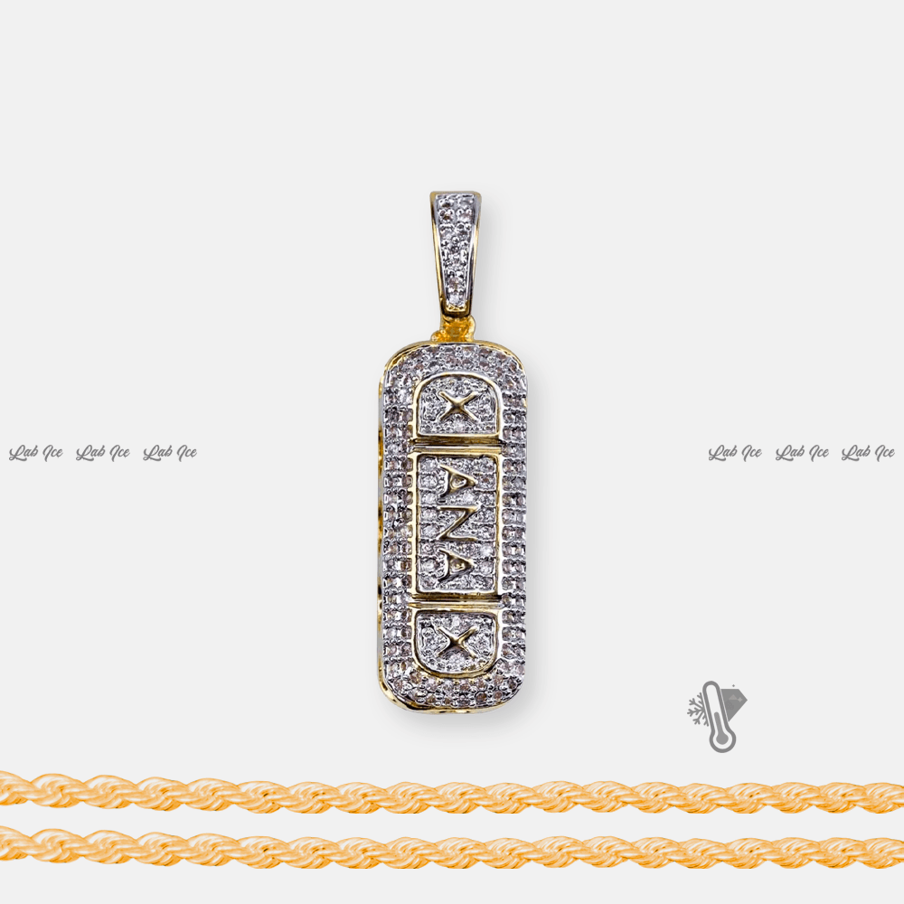 PINGENTE XANAX + CORRENTE - LAB ICE