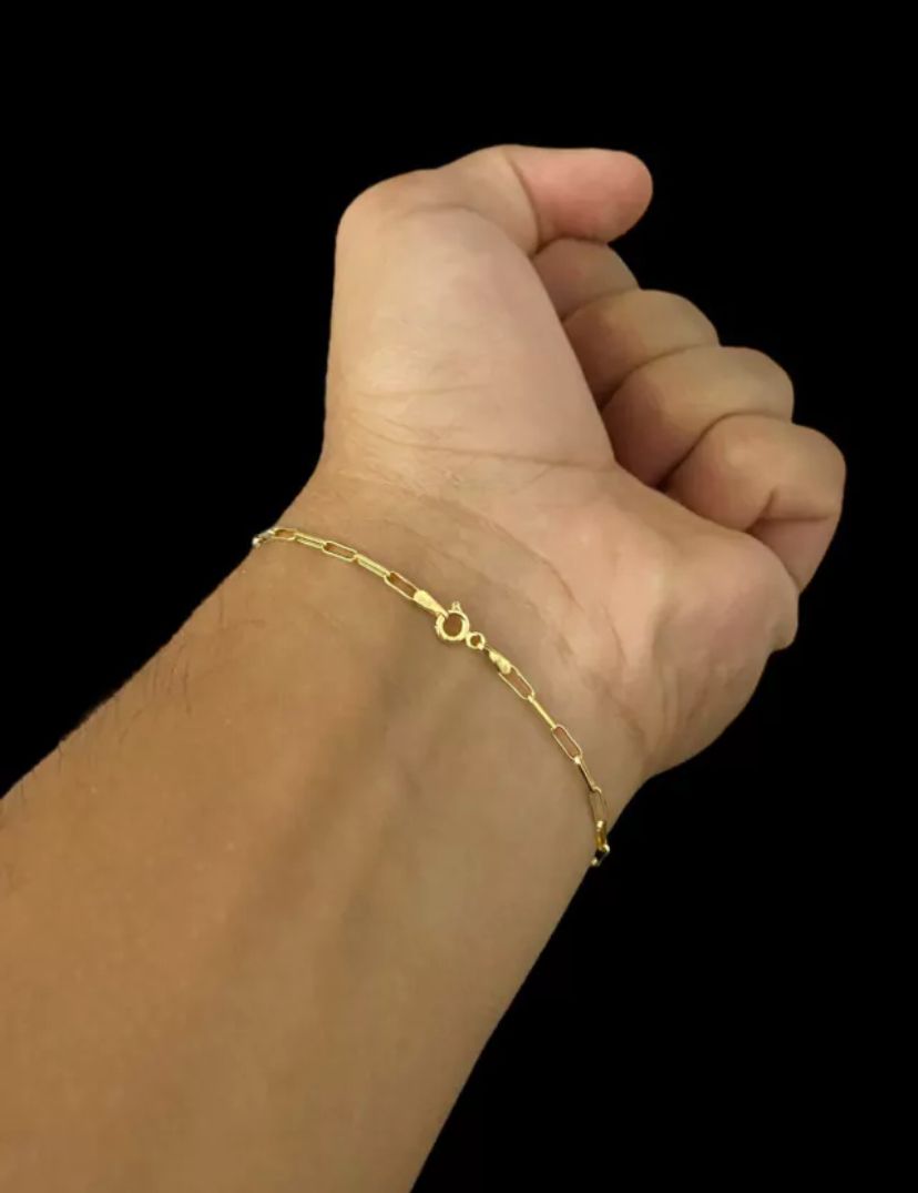 PULSEIRA DE OURO CARTIER CADEADO ALONGADA 1.4g GARANTIA VITALICIA
