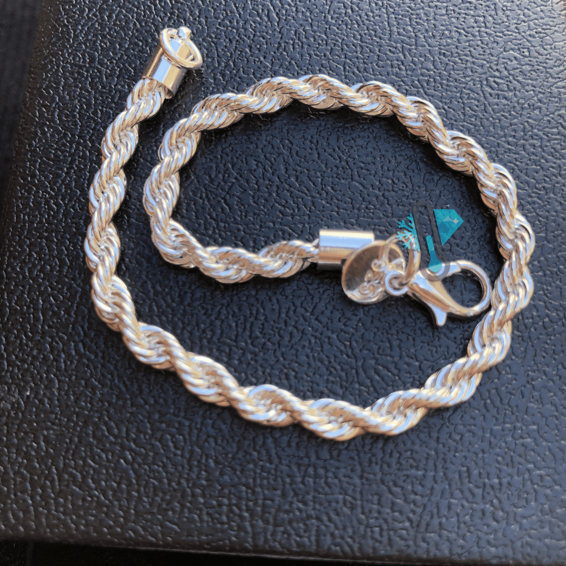 KIT ROPE EM PRATA 925 - CORRENTE & PULSEIRA - LAB ICE
